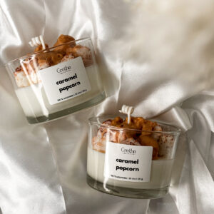Caramel Popcorn-desszertgyertya