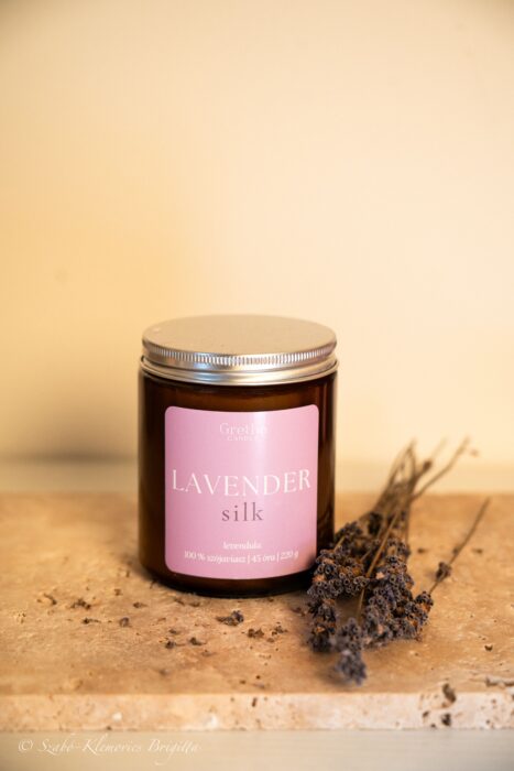 Lavender Silk levendulás gyertya