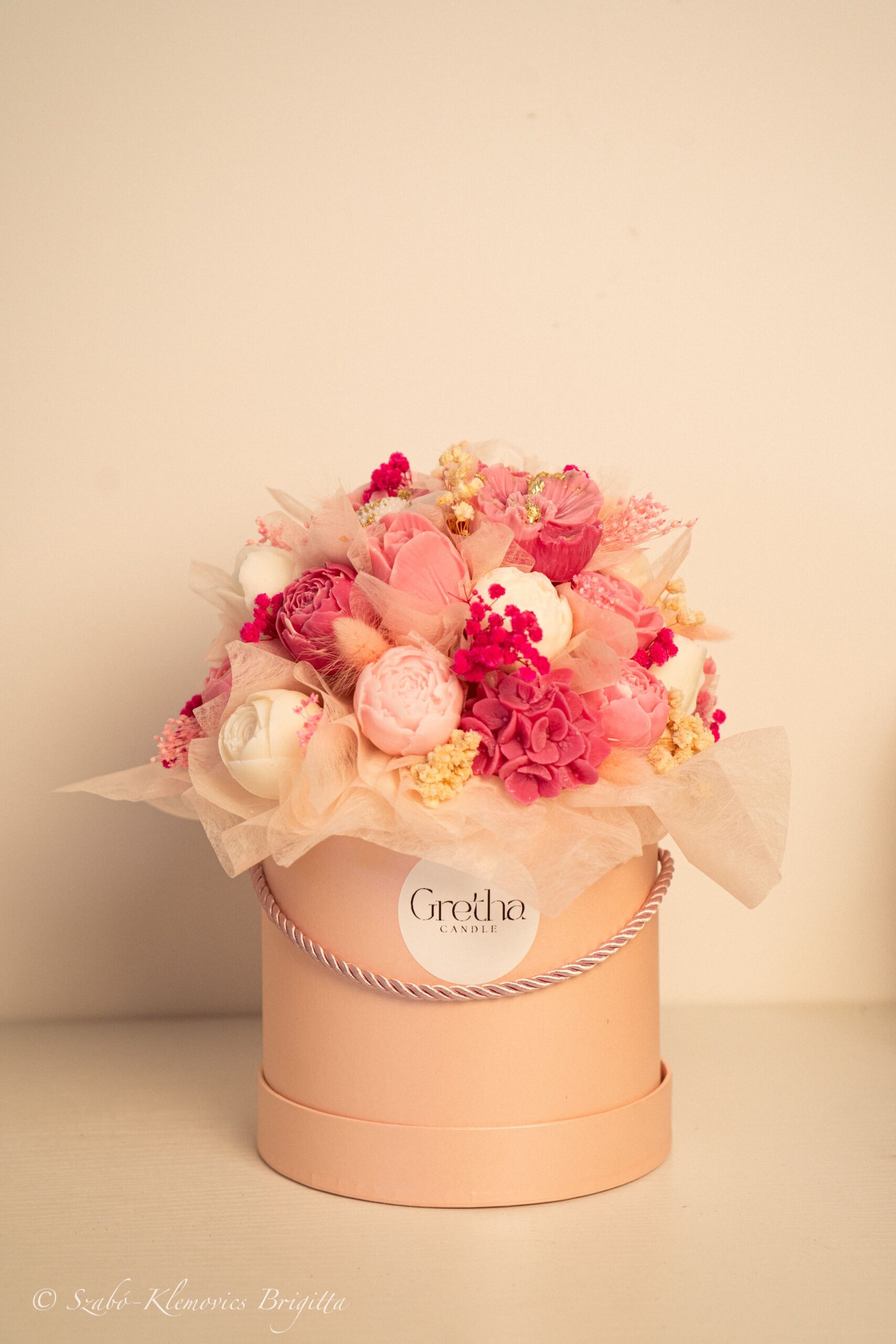 Rosé Bloom Illatviasz virágbox - Image 3