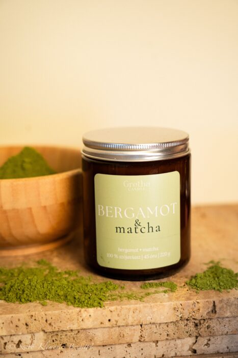Bergamot&Matcha Illatgyertya