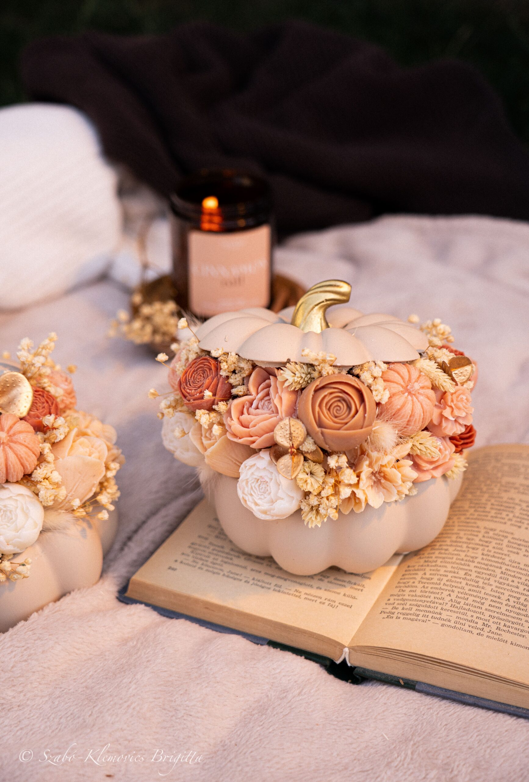 Pumpkin Bloom őszi illatviasz dekoráció